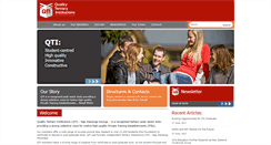 Desktop Screenshot of iti.org.nz