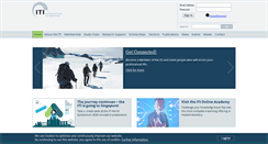 Desktop Screenshot of iti.org