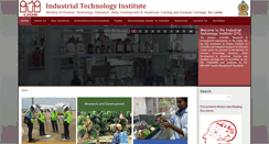 Desktop Screenshot of iti.lk